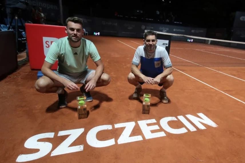 Invest in Szczecin Open: Tytuł deblowy nie dla Szymona Walkówa