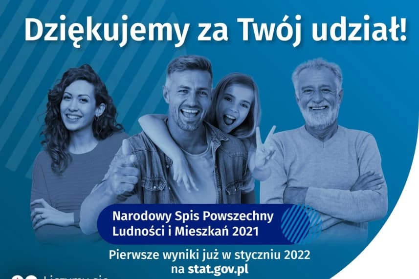 Dziękujemy za udział w Spisie Powszechnym Dziękujemy za udział w Spisie Powszechnym