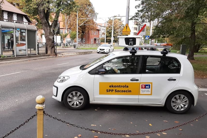 Już dwa pojazdy e-kontroli SPP jeżdżą po ulicach Szczecina