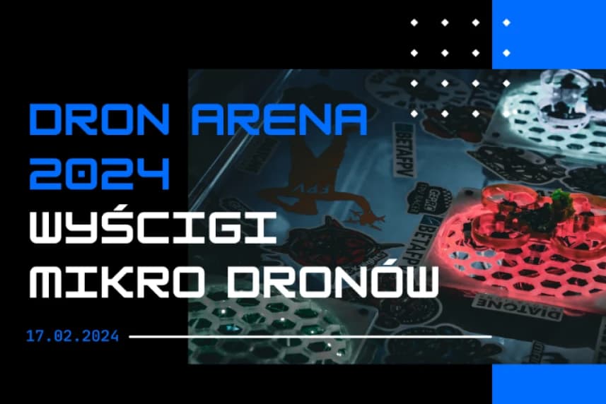 Wyścigi mikro dronów ponownie w Szczecinie! Dron Arena 2024 - Whoop of Poland
