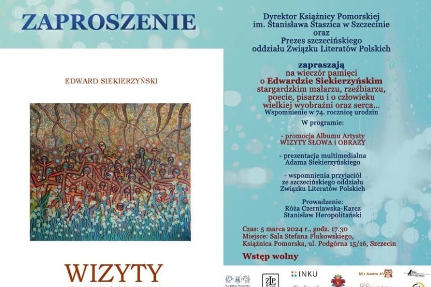 Zapraszamy na wieczór wspomnień o Edwardzie Siekierzyńskim Zapraszamy na wieczór wspomnień o Edwardzie Siekierzyńskim