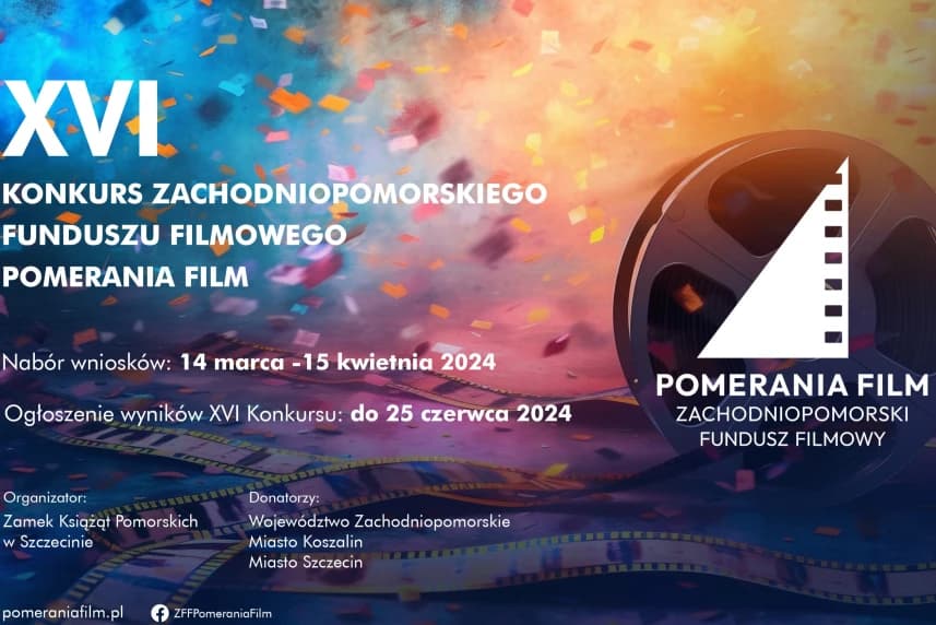 Ruszył XVI Konkurs ZFF Pomerania Film na wsparcie produkcji filmowej