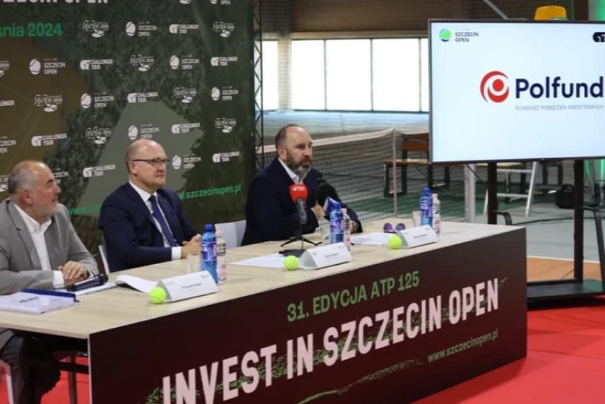 Invest in Szczecin Open has a new sponsor The organisers of Invest in Szczecin Open announced a new headline sponsor for the event during a press conference this Wednesday.