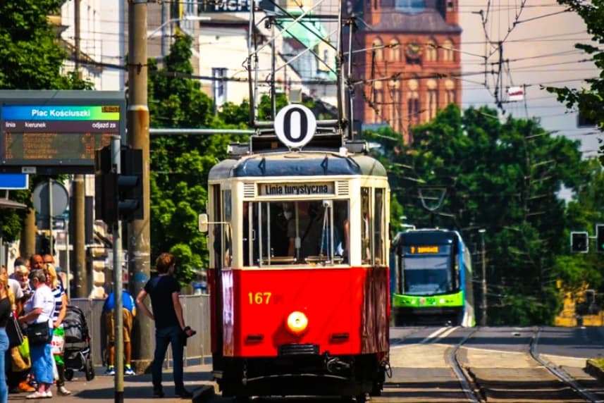 Tramwajowa linia turystyczna zaprasza Tramwajowa linia turystyczna.