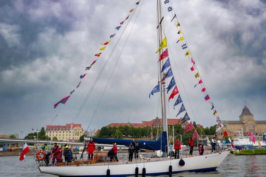 Szczecin wita żaglowce Szczecin wita żaglowce