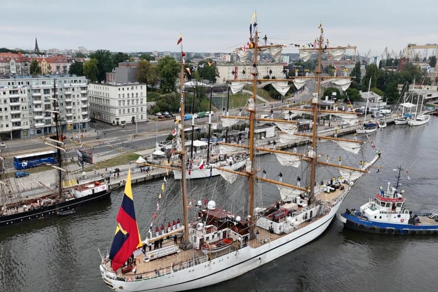 Szczecin żegna żaglowce Szczecin żegna żaglowce