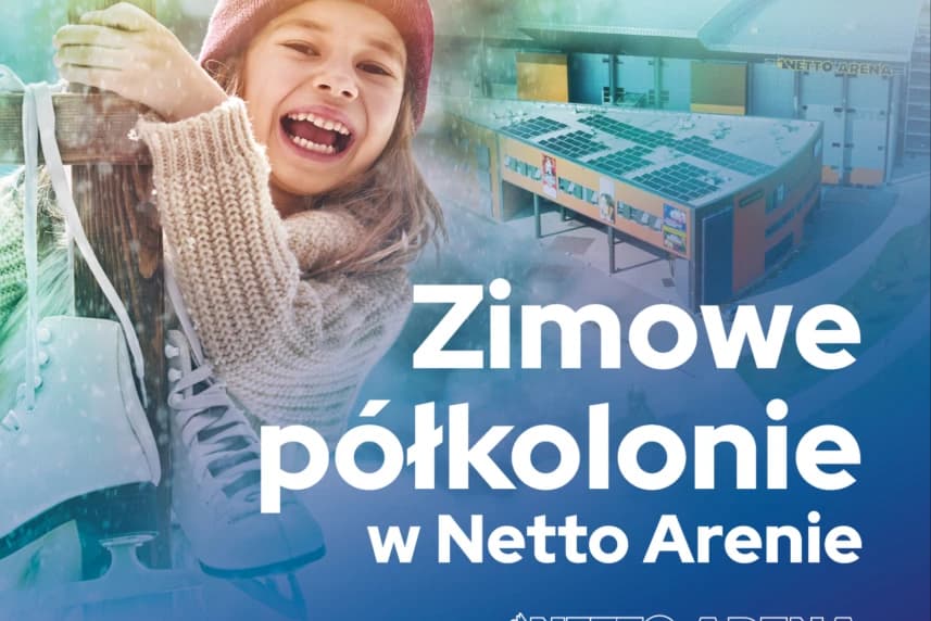 Sportowa zabawa na półkoloniach w Netto Arenie Zimowe półkolonie w Netto Arenie to propozycja dla wszystkich tych, którzy chcą aktywnie spędzić ten wolny od zajęć czas.