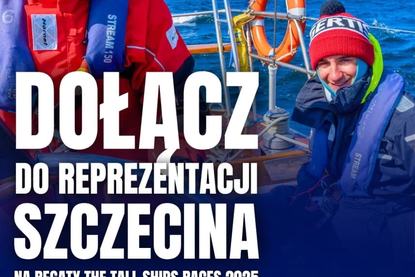 Dar Szczecina kompletuje załogę na tegoroczne The Tall Ships Races Wystartował nabór Reprezentacji Szczecina w regatach The Tall Ships Races 2025