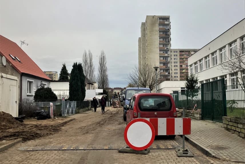 Osiedle Słoneczne. Kolejne metry sieci w przebudowie Rozpoczęte już roboty na łączniku ul. Rydla i Kostki Napierskiego potrwają do końca lutego.