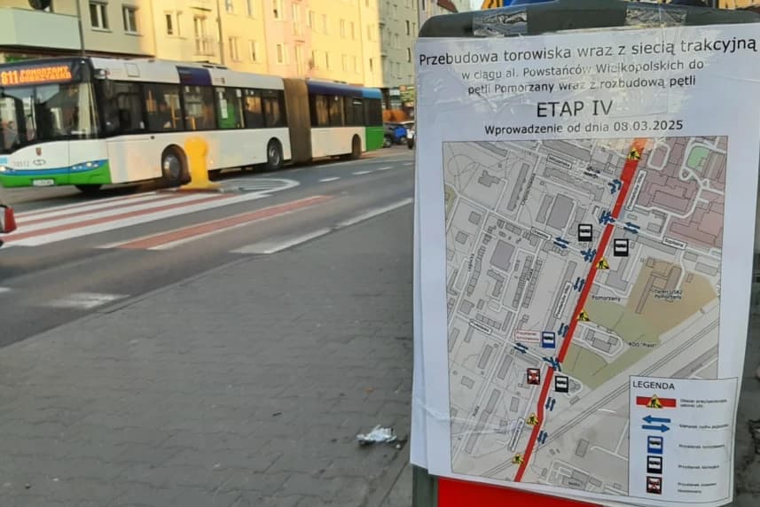 W sobotę rozpoczyna się przebudowa drugiej części alei Powstańców Wielkopolskich W sobotę rozpoczyna się przebudowa drugiej części alei Powstańców Wielkopolskich