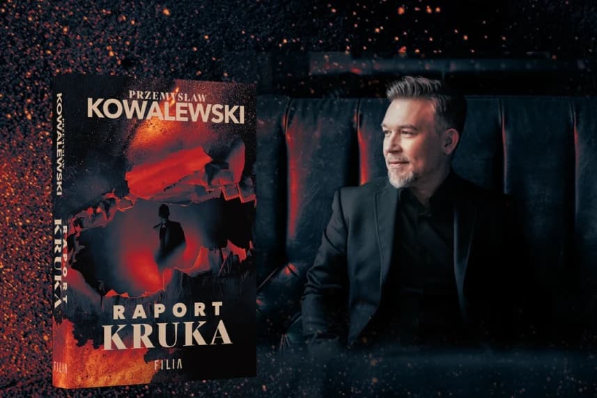 Już jutro premiera nowej powieści Przemysława Kowalewskiego! Raport Kruka to piąta, najnowsza powieść Przemysława Kowalewskiego. Serdecznie zapraszamy już 12 marca (środa) o godz. 18.00 do Teatru Kana (pl. św. Piotra i Pawła 4/5).
