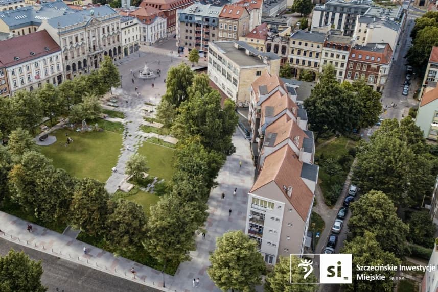 Plac Orła Białego z dofinansowaniem Plac Orła Białego z dofinansowaniem