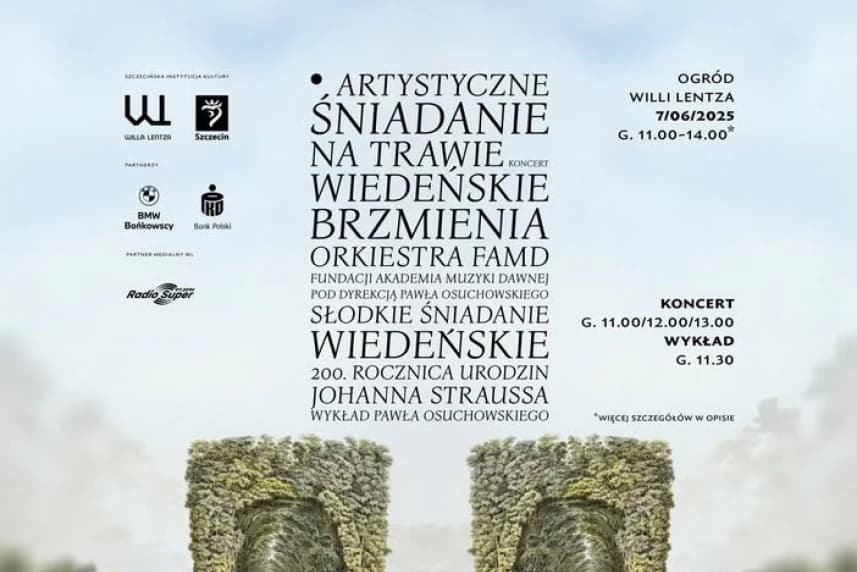 Artystyczne śniadanie na trawie w Willi Lentza Artystyczne śniadanie na trawie w Willi Lentza