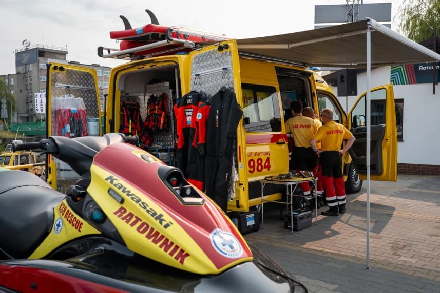 Szczeciński WOPR z nowym, mobilnym centrum dowodzenia Szczeciński WOPR z nowym, mobilnym centrum dowodzenia.