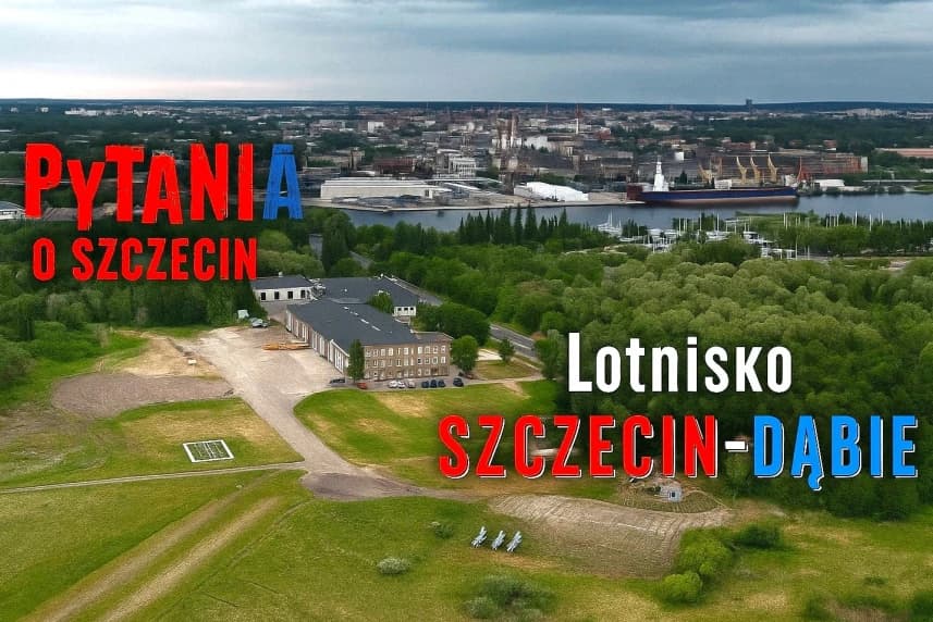 Pytania o Szczecin 2025 Pytania o Szczecin 2025. Lotnisko Szczecin-Dąbie