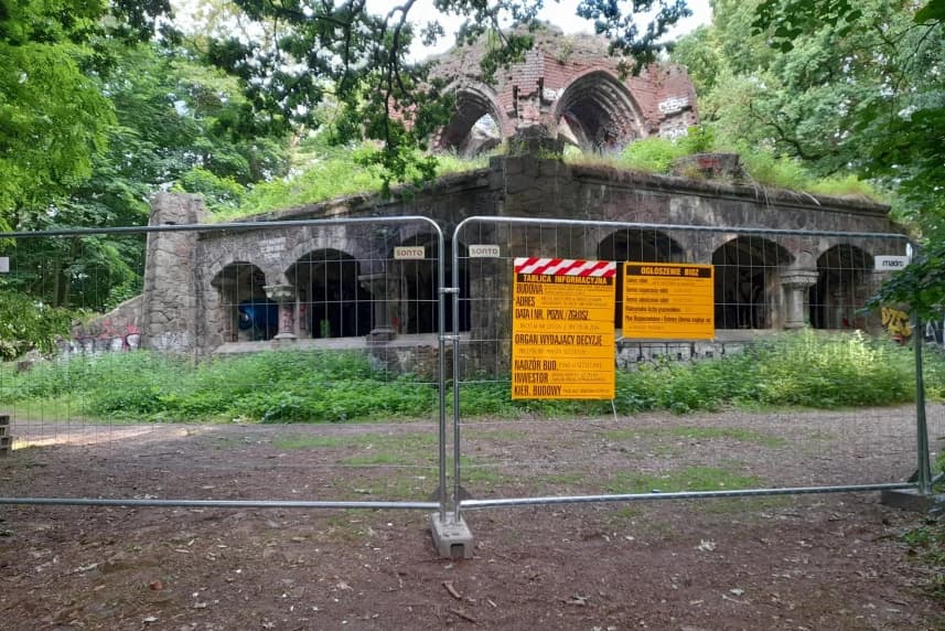 Wieża Quistorpa ogrodzona Wieża Quistorpa ogrodzona
