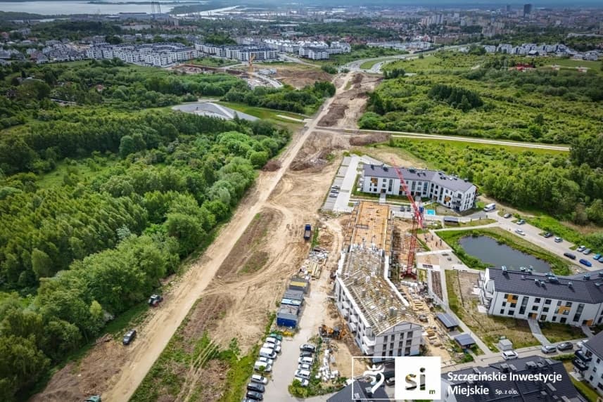 Trasa Północna: zmiany w organizacji ruchu #2 Budowa Trasy Północnej. Widok z lotu ptaka.