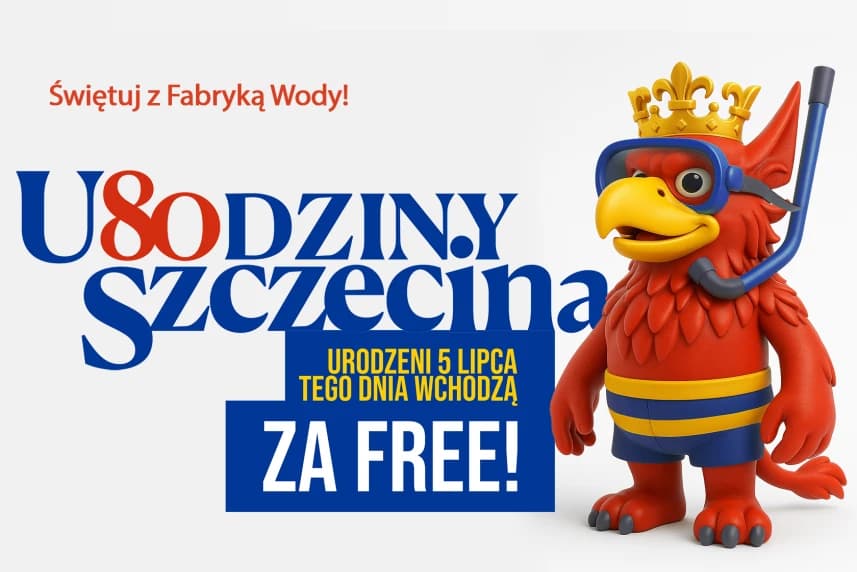 Prezent od Fabryki Wody na urodziny miasta Prezent od Fabryki Wody na urodziny miasta