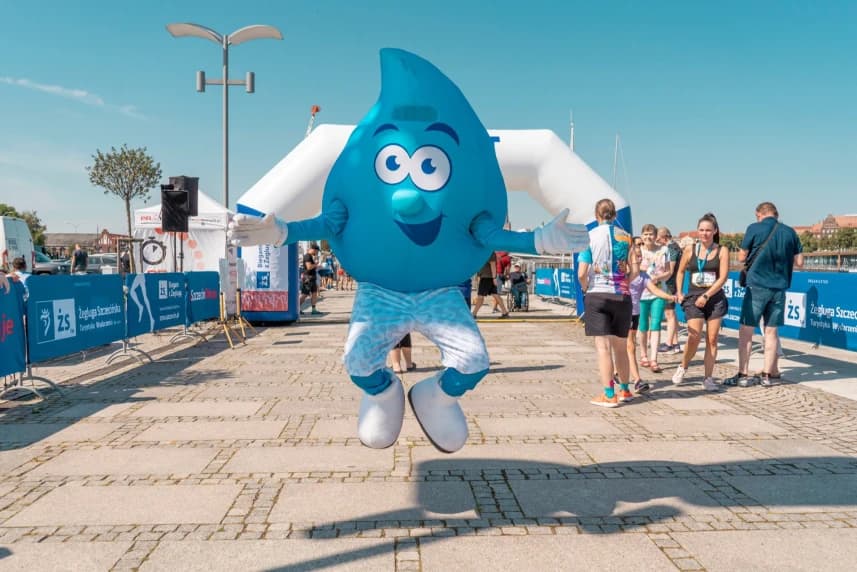 Już w ten weekend zapraszamy na Wodne Bulwarove Maskotka Fabryki Wody Chlapek