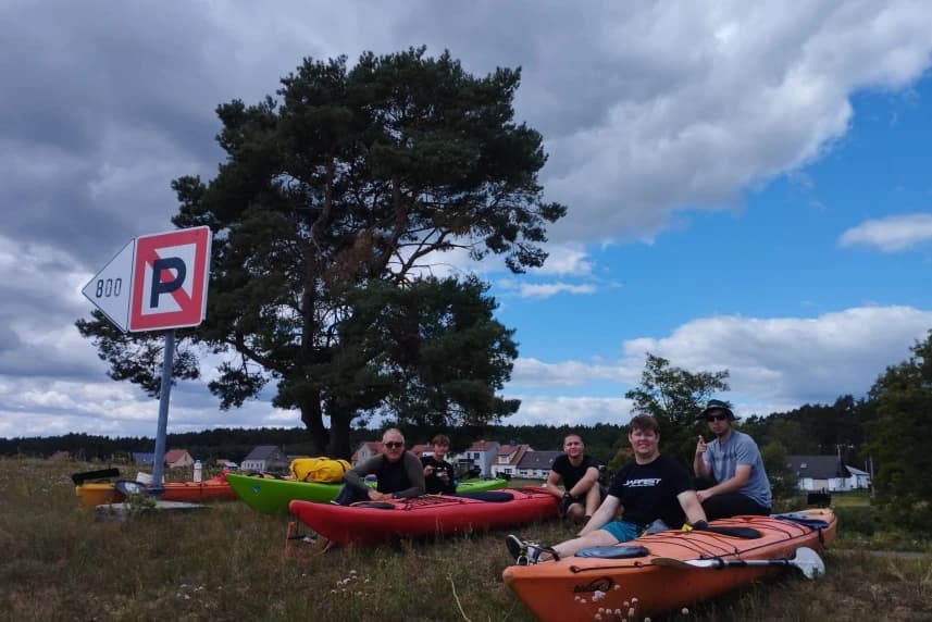 Z Berlina do Szczecina w kajakach Wyprawa kajakowa Berlin - Szczecin.