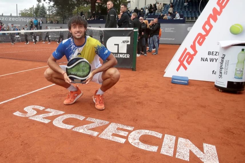 Thiago Tirante nowym mistrzem Invest in Szczecin Open 2025 Thiago Tirante