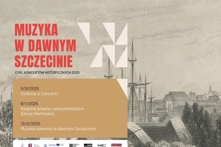Muzyka w Dawnym Szczecinie - Sinfonie e Concerti Muzyka w Dawnym Szczecinie - Sinfonie e Concerti. Grafika informacyjna