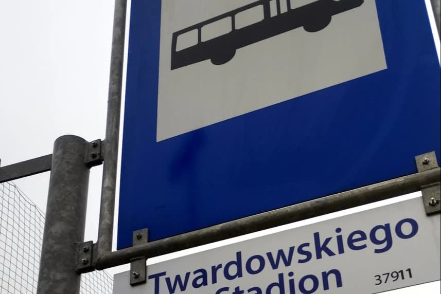 Pogoń Szczecin - Piast Gliwice. Dodatkowa komunikacja miejska po meczu Przystanek autobusowy "Twardowskiego Stadion"