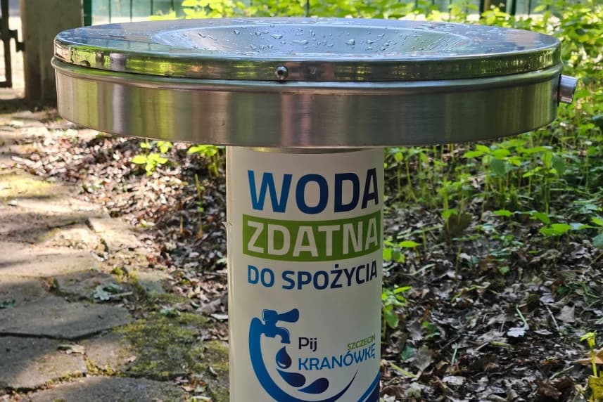 Awaria poidełek w Szczecinie? Poidełko z wodą zdatną do picia w Szczecinie.