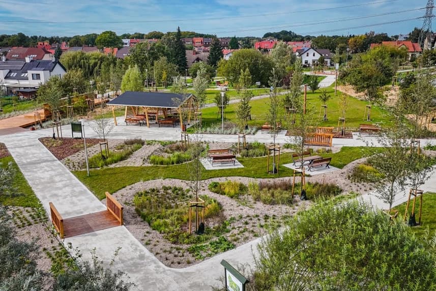 To miejsce naprawdę błyszczy. Ekopark Złotowska gotowy! Ekopark Złotowska