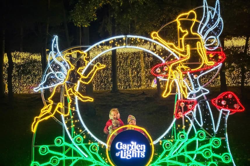 Garden of Lights Szczecin - magiczny ogród świateł nad Odrą Garden of Lights Szczecin