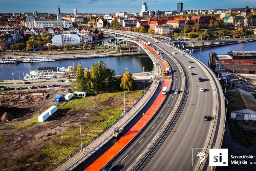 Modernizacja Trasy Zamkowej: nowa nawierzchnia i kolejne zmiany w organizacji ruchu Modernizacja Trasy Zamkowej: nowa nawierzchnia i kolejne zmiany w organizacji ruchu