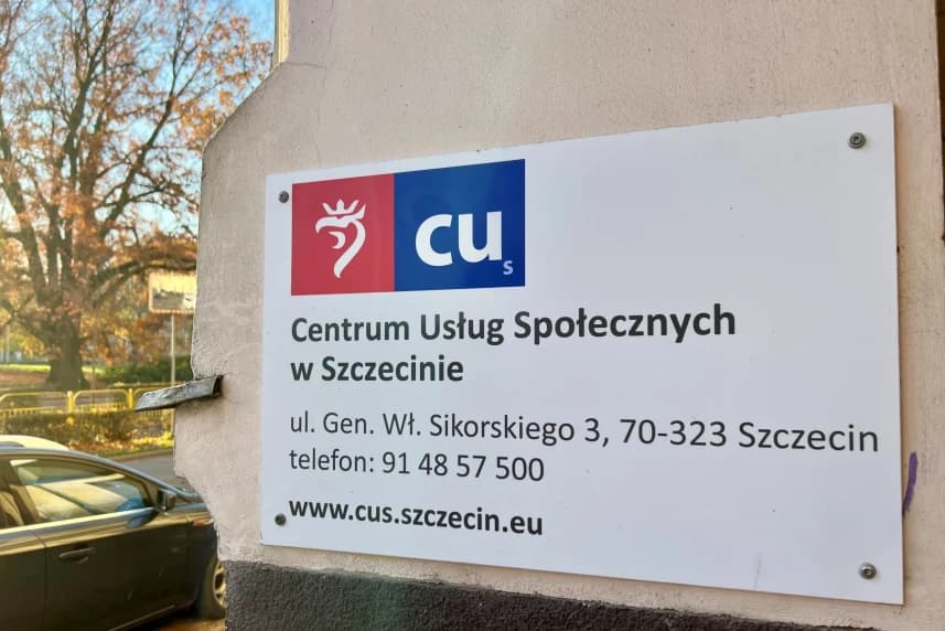 Listopadowy weekend w Centrum Usług Społecznych Tablica informacyjna Centrum Usług Społecznych w Szczecinie