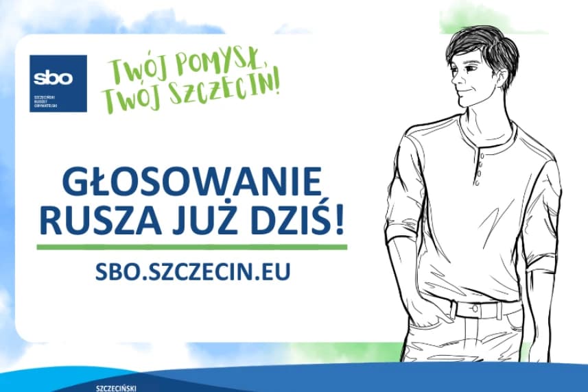 SBO 2026: głosowanie rusza już dziś! Punktualnie o godzinie 12.00 wystartuje głosowanie na projekty zgłoszone do SBO 2026.