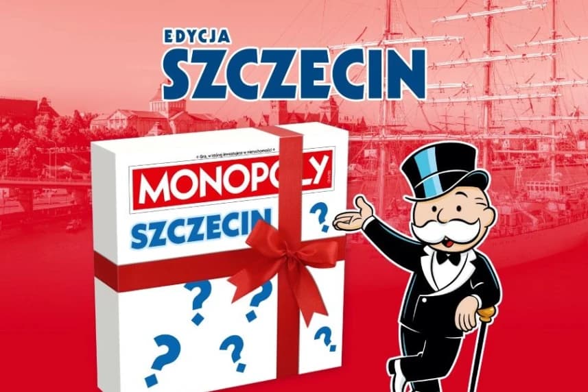 Premiera gry MONOPOLY Szczecin. Zapraszamy! Grafika ilustracyjna