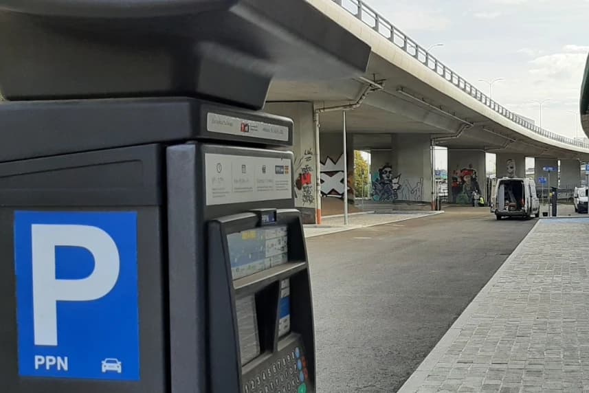 PPN Trasa Zamkowa nieczynny Płatny Parking Niestrzeżony Trasa Zamkowa