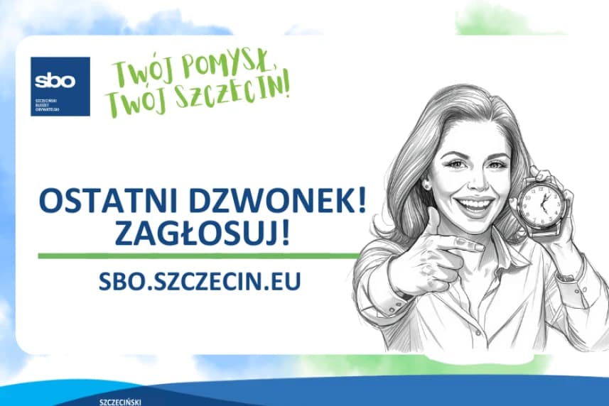SBO 2026: nie strać swojej szansy! To dosłownie ostatni dzwonek by zagłosować w SBO! Na oddanie głosów mamy czas tylko do 3 grudnia do godz. 15.30.