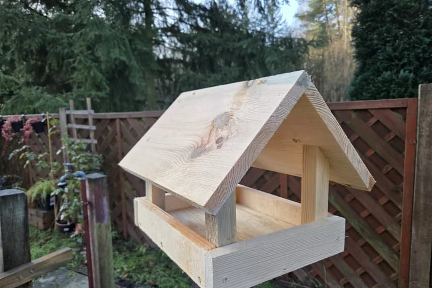 Odbierz karmnik, pomóż ptakom! Karmnik dla ptaków