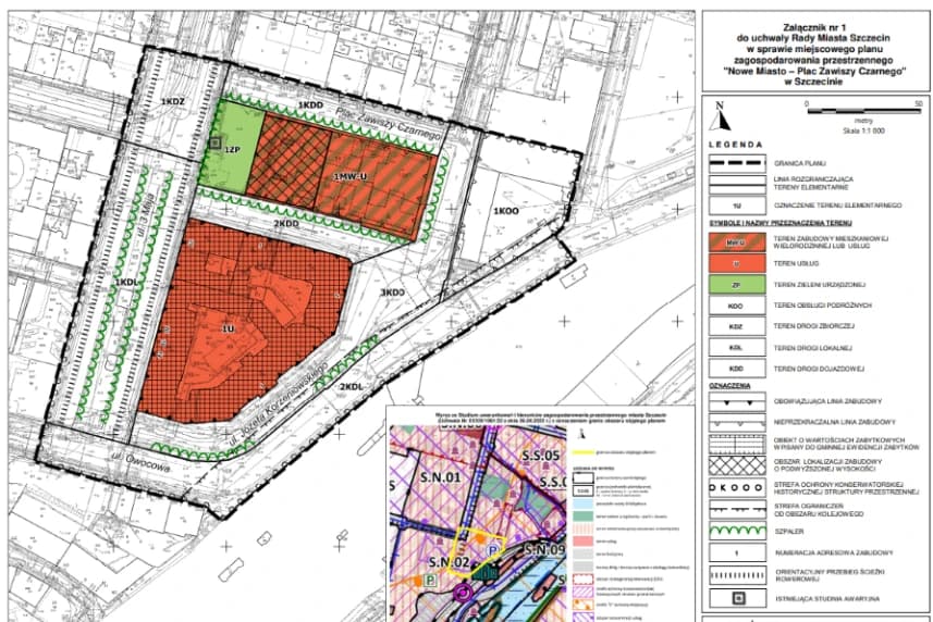 „Nowe Miasto – Plac Zawiszy Czarnego”: Projekt planu gotowy „Nowe Miasto – Plac Zawiszy Czarnego”: Projekt planu gotowy
