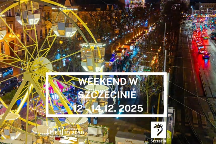 Weekend w Szczecinie 12-14.12.2025 Grafika ilustracyjna