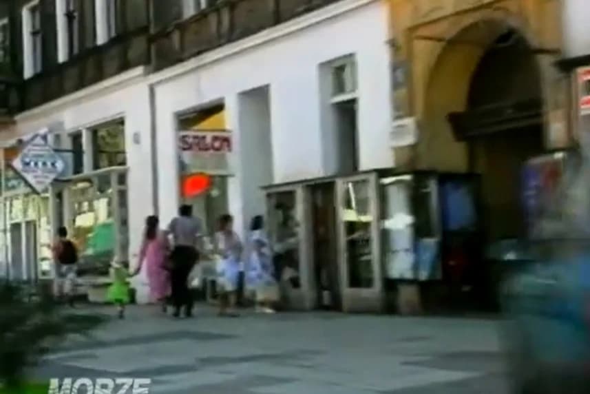 Wehikuł czasu do Szczecina lat 90. Archiwalny pokaz filmowy w Kinie Pionier 1907 Kadr z filmu