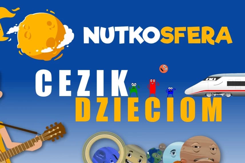 "W Układzie Słonecznym". NutkoSfera-CeZik dzieciom w Szczecinie Grafika ilustracyjna