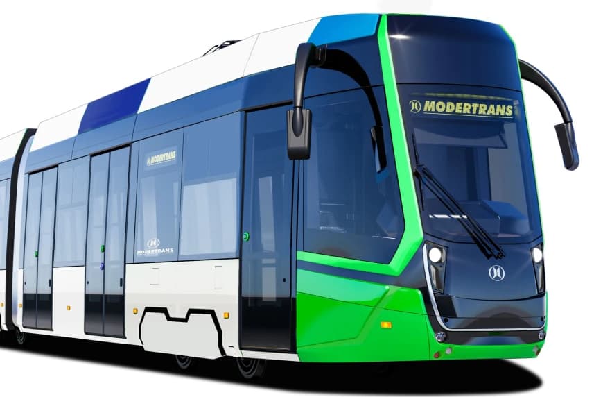 Komunikacja miejska 2026 w Szczecinie. Nowe autobusy i tramwaje Tramwaj Moderus Gamma.