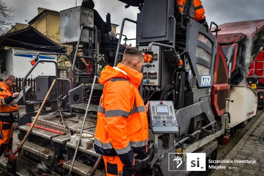Krzemienna i Smocza: zmiany w organizacji ruchu #5 Wykonawcą prac jest Firma Budowlano-Drogowa MTM SA.