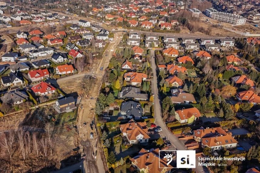 Przebudowa Andersena i Północnej: wieści z budowy #3 Budowa trasy północnej z lotu ptaka.