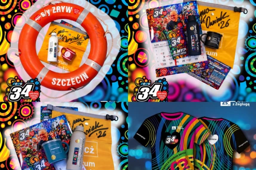 34. Finał Wielkiej Orkiestry Świątecznej Pomocy już w niedzielę, ale nasze licytacje potrwają dłużej Grafika ilustracyjna do licytacji na rzecz WOŚP