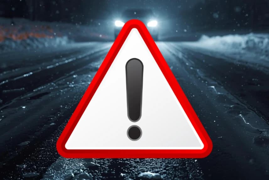 UWAGA! Będzie ślisko! UWAGA! Będzie ślisko!