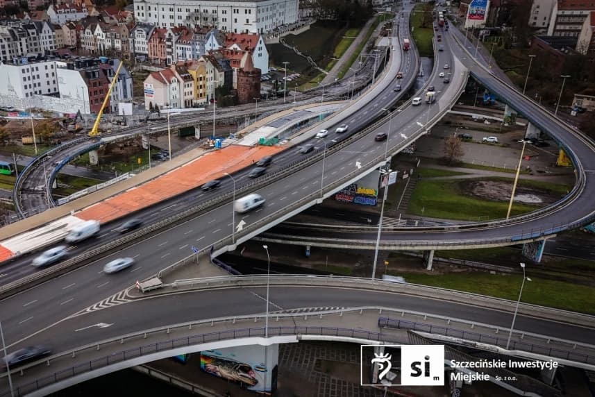 Remont Trasy Zamkowej. Zmiany w organizacji ruchu #5 Trasa zamkowa w Szczecinie