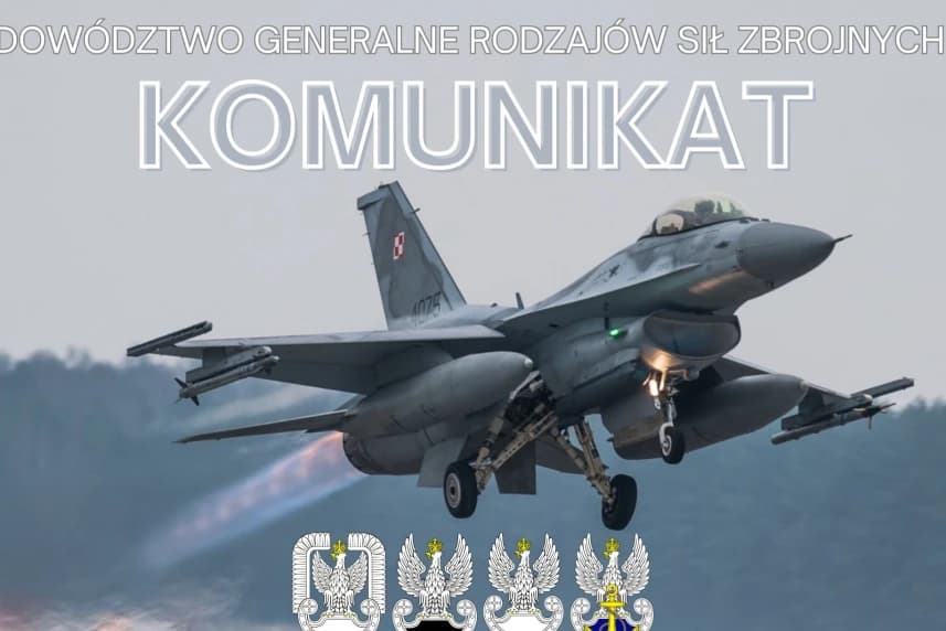 Planowe loty z przekroczeniem bariery dźwięku W polskiej przestrzeni powietrznej, prowadzone będą planowe loty szkoleniowe z udziałem samolotów naddźwiękowych.