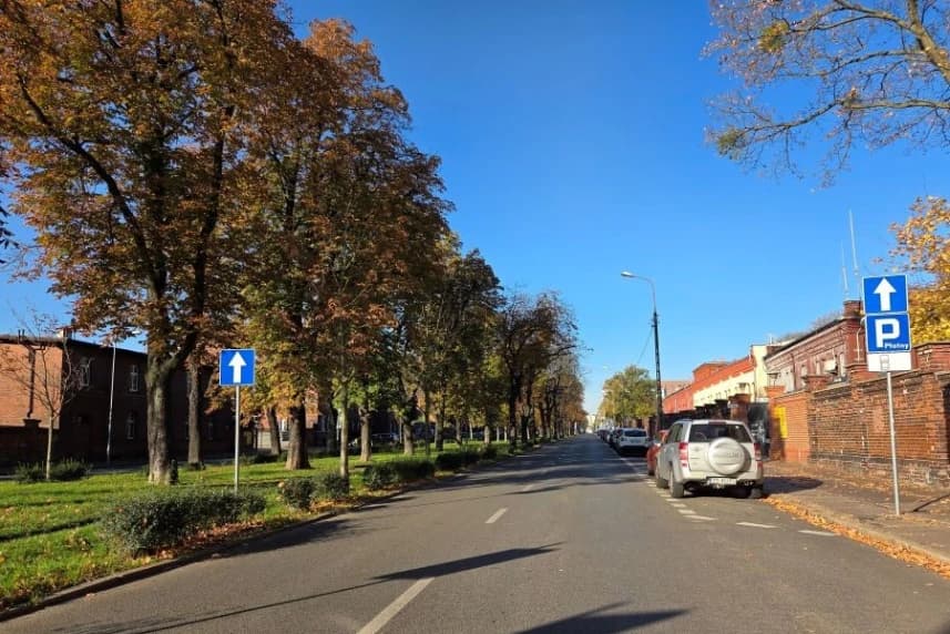 ZWiK rozpoczyna prace na ulicy Narutowicza Ulica Narutowicza w Szczecinie