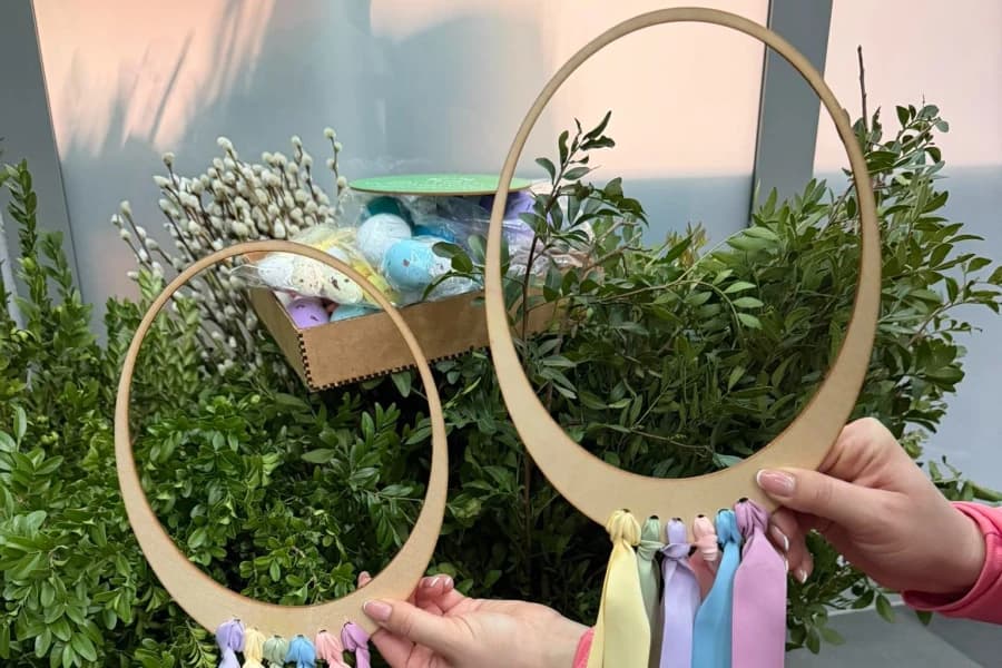 Trwają przygotowania do Jarmarku Wielkanocnego Trwają przygotowania do Jarmarku Wielkanocnego.